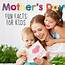 Mothers Day Fun Facts & FREE Printable Fact Sheet