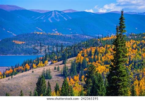 Dillon Silverthorne Colorado Landscape Fall Colorado Stock Photo Edit