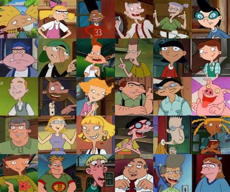 Hey Arnold Characters By Image Quiz By Spen7601