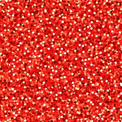 Premium Vector Red Glitter Seamless Pattern Shiny Party Background