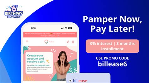 Pamper Now Pay Later With Parlon