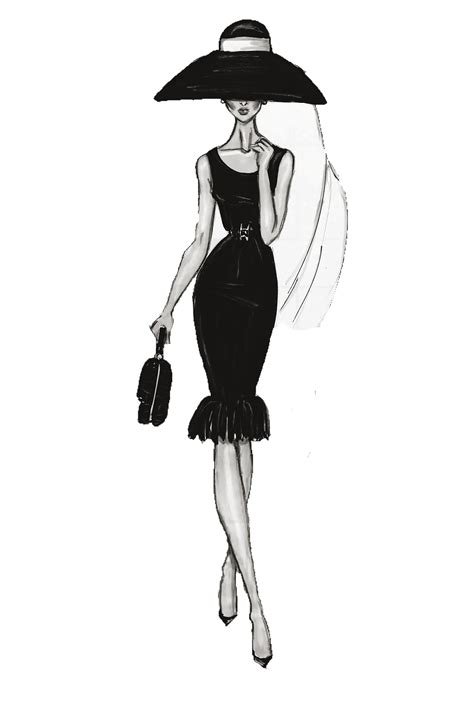 Download free fashion png png with transparent background. Download Female Fashion Drawing Illustration Chanel Free ...