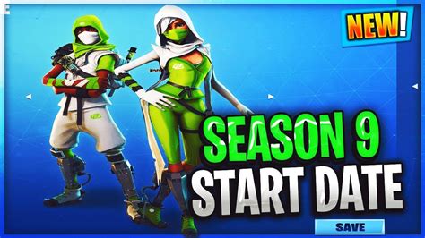 Fortnite Season 9 Start Time And Date All Info Confirmed Youtube