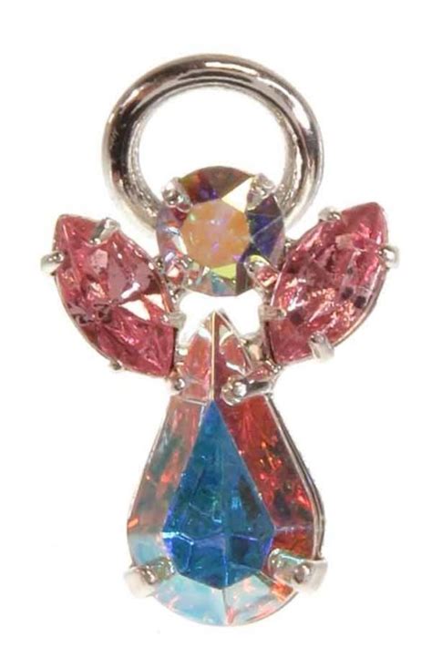 Rose Guardian Angel Pin Swarovski Crystal Buy Now