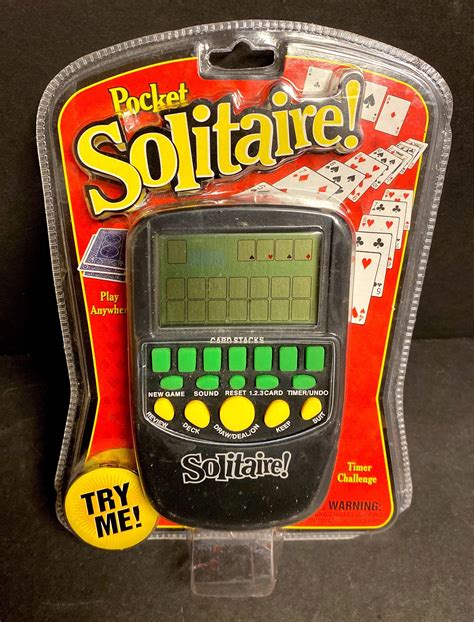 Radica Solitaire Handheld Game For Sale Only 4 Left At 75
