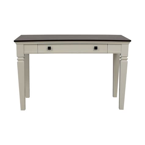 Browse wood office desks at staples and shop by desired features or customer ratings. 77% OFF - Staples Staples Raine White and Black Computer ...