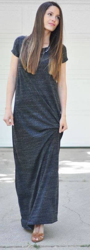 A Tee Shirt Maxi Dress Is The Perfect Staple Item To Have In Your