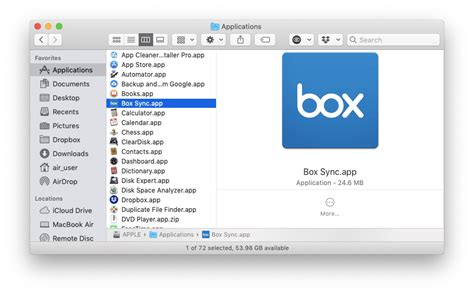 The box sync app is designed to access box files offline, or as part of a backup procedure. Uninstall Box Sync on Mac - Removal Guide