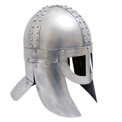 Viking Helmet 16 G Iron Wleather Liner Helmets Medieval Armour