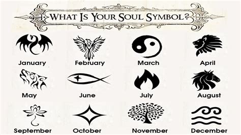 What Is Your Soul Symbol Your Birth Month Has The Answer Top10