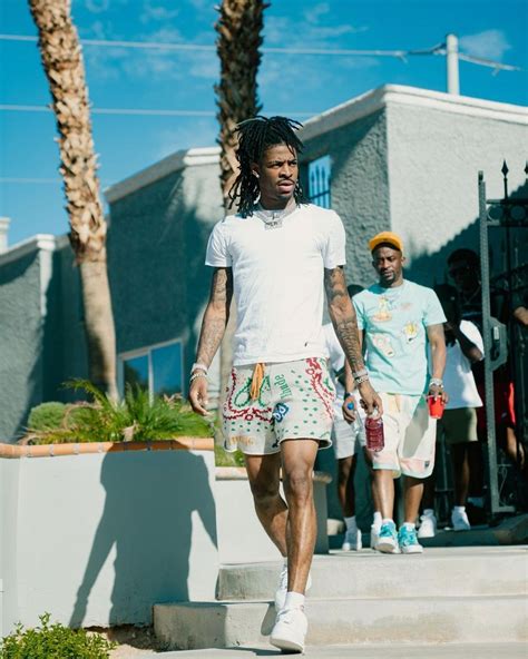 Ja Morant Outfit From July 12 2022 Whats On The Star
