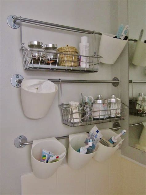 Different ways to maximize the space in a small bathroom, from shelving to diy storage solutions and also some decorating ideas for small bathrooms use scrap wood to aka e toilet paper holder stand that has a shelf on top. Small Bathroom Storage Solutions That Are Absolutely ...