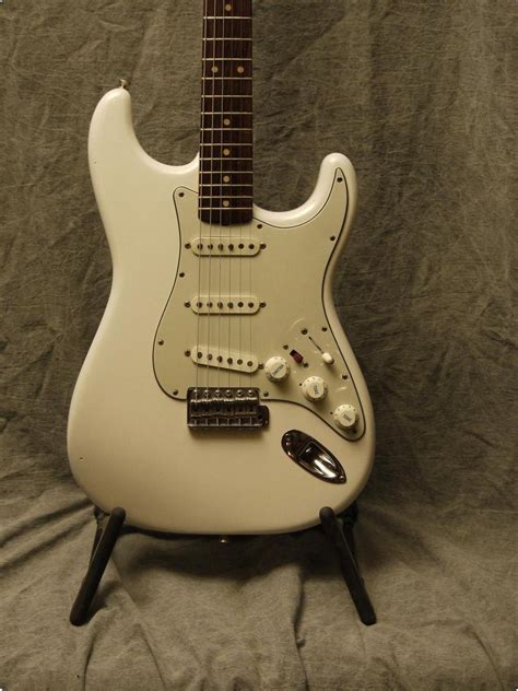 Fender Stratocaster 1962 Olympic White Guitar For Sale Twang