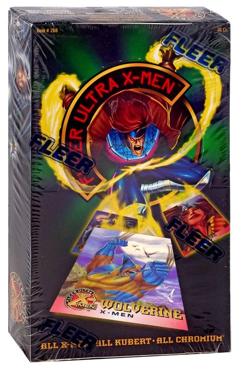 Sealed Trading Cards 1994 Fleer Marvel Ultra X Men Trading Cards Hobby