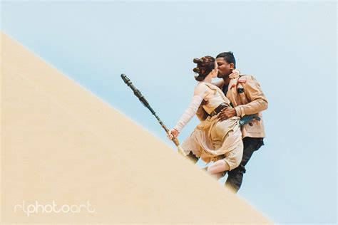 This Couple Did A Photo Shoot As Rey And Finn From Star Wars And Its