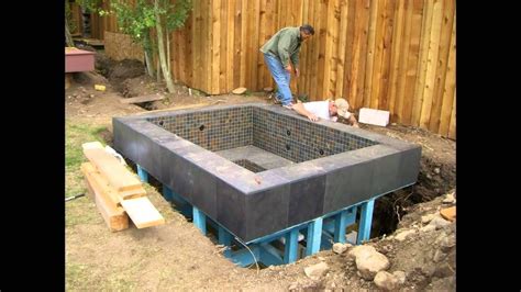 Building your pool can be an interesting process. Custom Hot Tub | Hot tub backyard, Hot tub outdoor, Hot tub cover