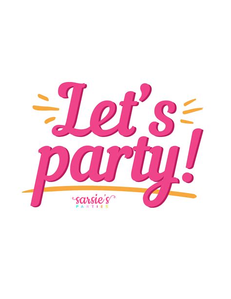 Lets Party Png Png Image Collection