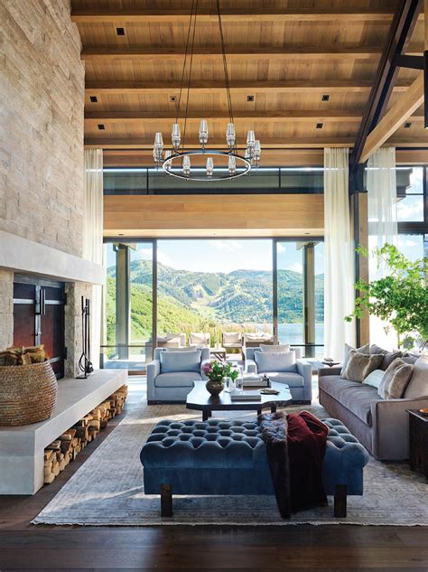 Wrj Interior Design Western Home Journal Luxury Mountain Home Resource