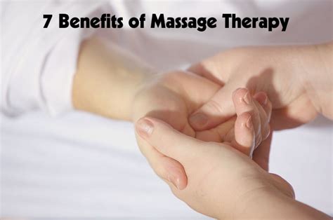 7 Benefits Of Massage Therapy Askmeblogger