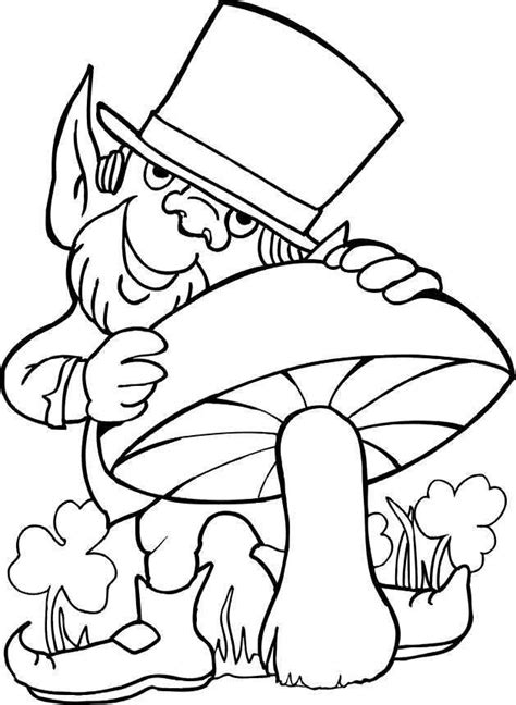 Patrick's day coloring pages in pictures from a glorious old book on saint patrick, st. St Patricks Day Coloring Page Printables | St patrick day ...