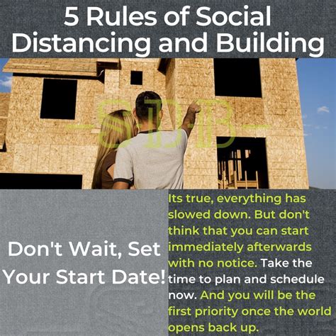 5 Rules of Social Distancing and Building - Sustainable Design Build