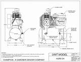 Gas Compressor Drawing
