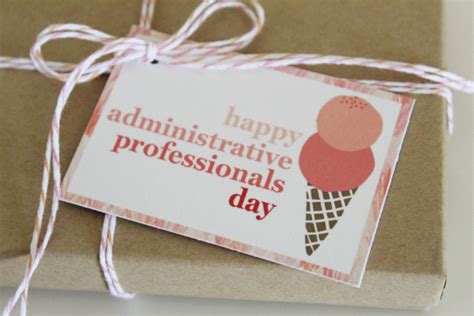 Ideas to celebrate administrative professionals week unlike other holidays, it can be difficult to think of an appropriate way to celebrate administrative professionals week. Just Make Stuff: Administrative Professionals Day Ice ...