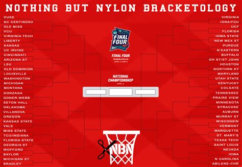 Final Picking The Ncaa Tournament Bracketology Nothing But Nylon