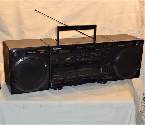 VINTAGE PANASONIC RX CT900 AM FM DIGITAL RADIO DUAL CASSETTE BOOMBOX