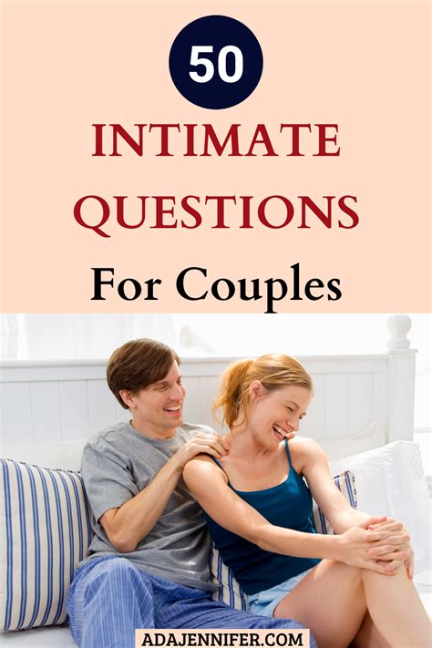 50 Intimate Questions For Couples Intimate Questions For Couples