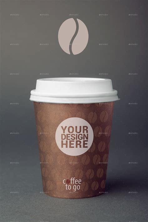 Download coffee to go stock vectors. Coffee To Go Cup Branding Edition 1 Photo Mockup by ...