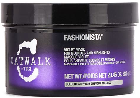 TIGI Catwalk Fashionista Violet Mask regenerační maska pro blond a