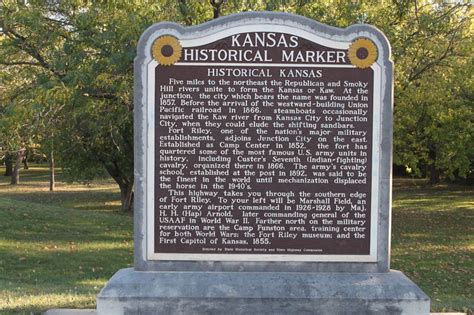 Kansas Historical Markers Kansas Historical Society