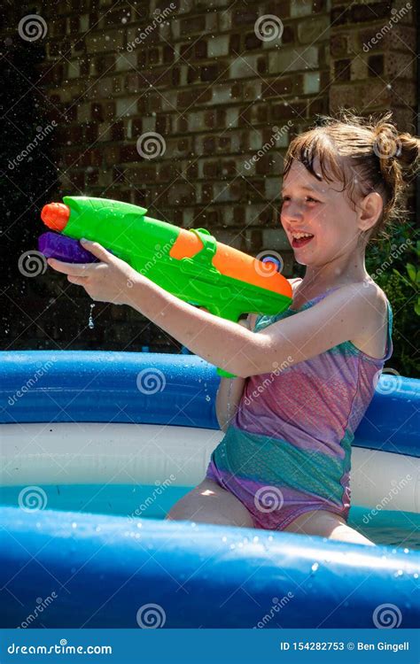 summer water fun stock image image of game cool backyard 154282753