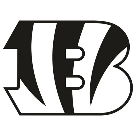 Cincinnati Bengals Black Svg Bengals Black And White Png