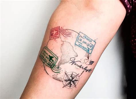 The Most Original And Beautiful Travel Tattoos Howlanders