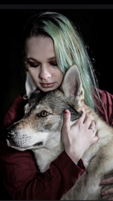 Pin By Lea Burns On Wolves My Spirit Wolves And Women Wolf Girl