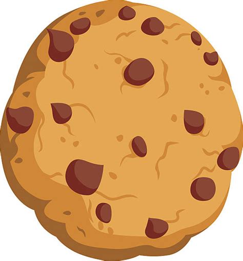 Royalty Free Chocolate Chip Cookie Clip Art Vector Images