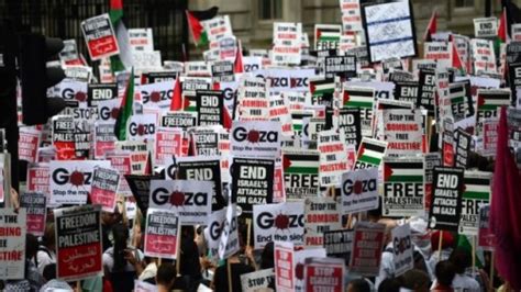 Anti Israeli Protests Rock Paris London Over Gaza Invasion Ya Libnan