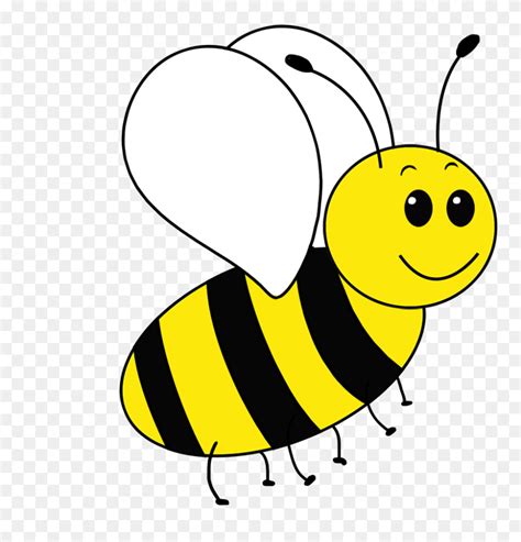 Download Simple Bee Drawing Png Bee Simple Drawing Clipart 5763235