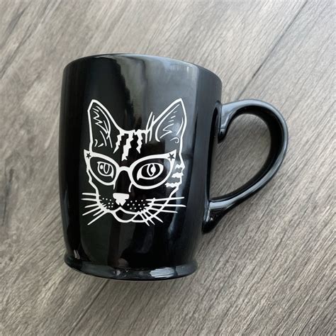 More than 16 cat dad mug at pleasant prices up to 17 usd fast and free worldwide shipping! Glasses Cat Mug (With images) | Cat mug, Mugs, Cat items