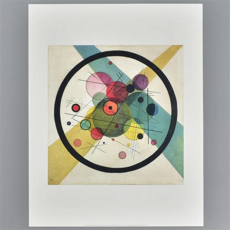 Vasily Kandinsky Circles In A Circle Mini Poster Philadelphia Museum