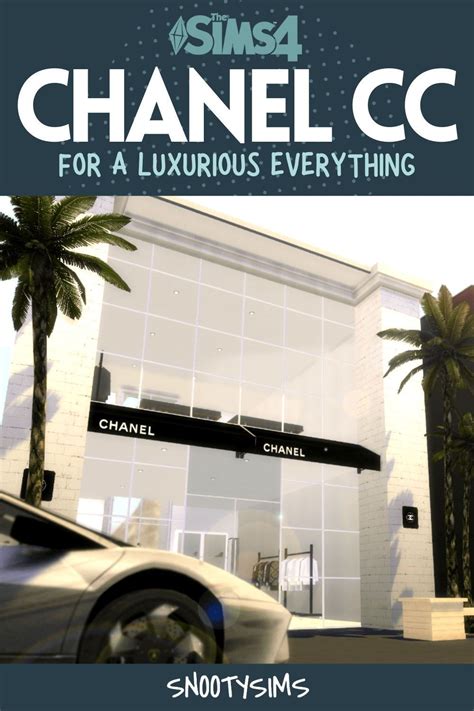 Sims 4 Chanel Cc For A Luxurious Everything Favorites Sims 4 Sims