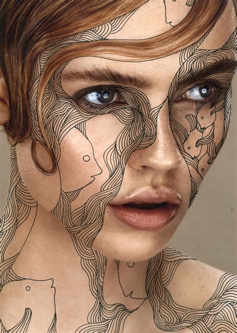 X Alana Dee Haynes Portrait Art Photography Illustration Face Art