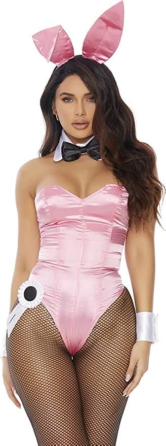 forplay womens 5pc sexy bunny costume clothing shoes and jewelry