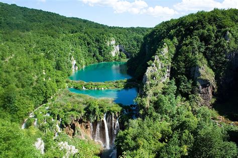 Le Parc Des Lacs De Plitvice En Croatie