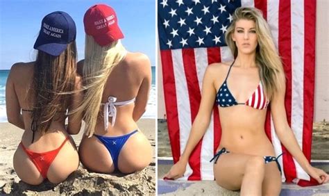 MAGA Bikinis Multiply Army Of Females Join Babes For Trump Sexy Selfies Show Love For POTUS