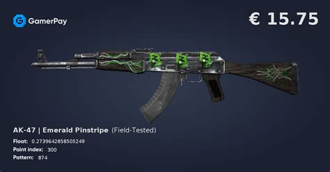 Ak 47 Emerald Pinstripe On Gamerpay