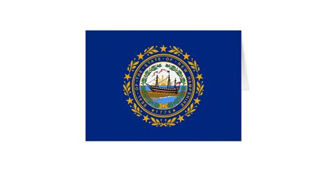 New Hampshire State Flag Zazzle