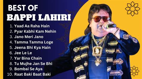 Best Of Bappi Lahiri Bappi Lahiri Gold Collection Bapi Lahiri Hindi